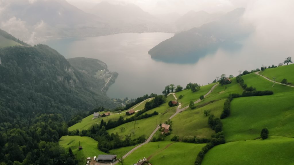 view Rigi Lake Lucerne